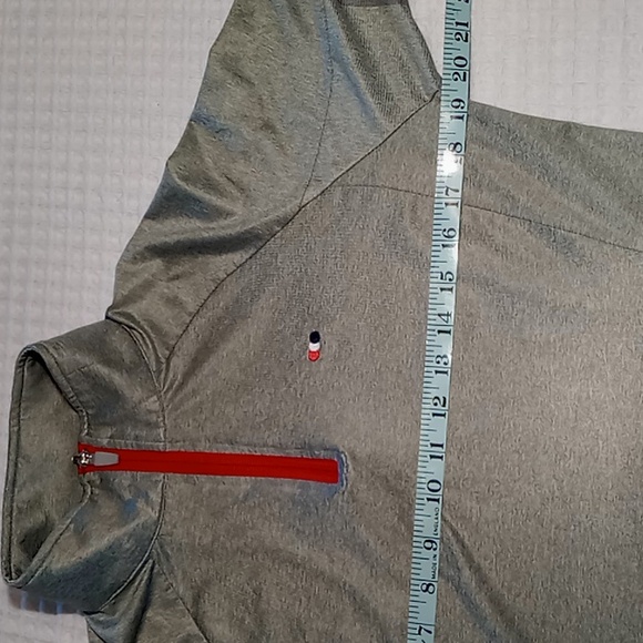 Premiere Equine Chia Technical Training Top Size M Gray Long Sleeve 1/4 Zip - Picture 8 of 15